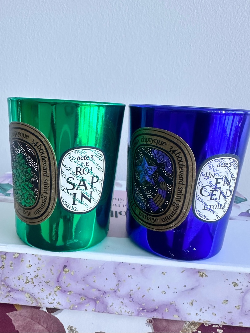 Empty Dyptique special edition candle vases or holders - limited edition
